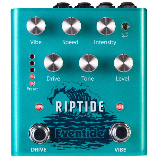 Eventide Riptide Stereo Drive and Uni-Vibe Effects Overdrive Pedalı