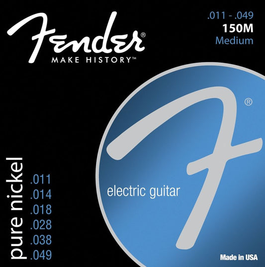 Fender 150M Original Pure Nickel Elektro Gitar Teli (11-49)