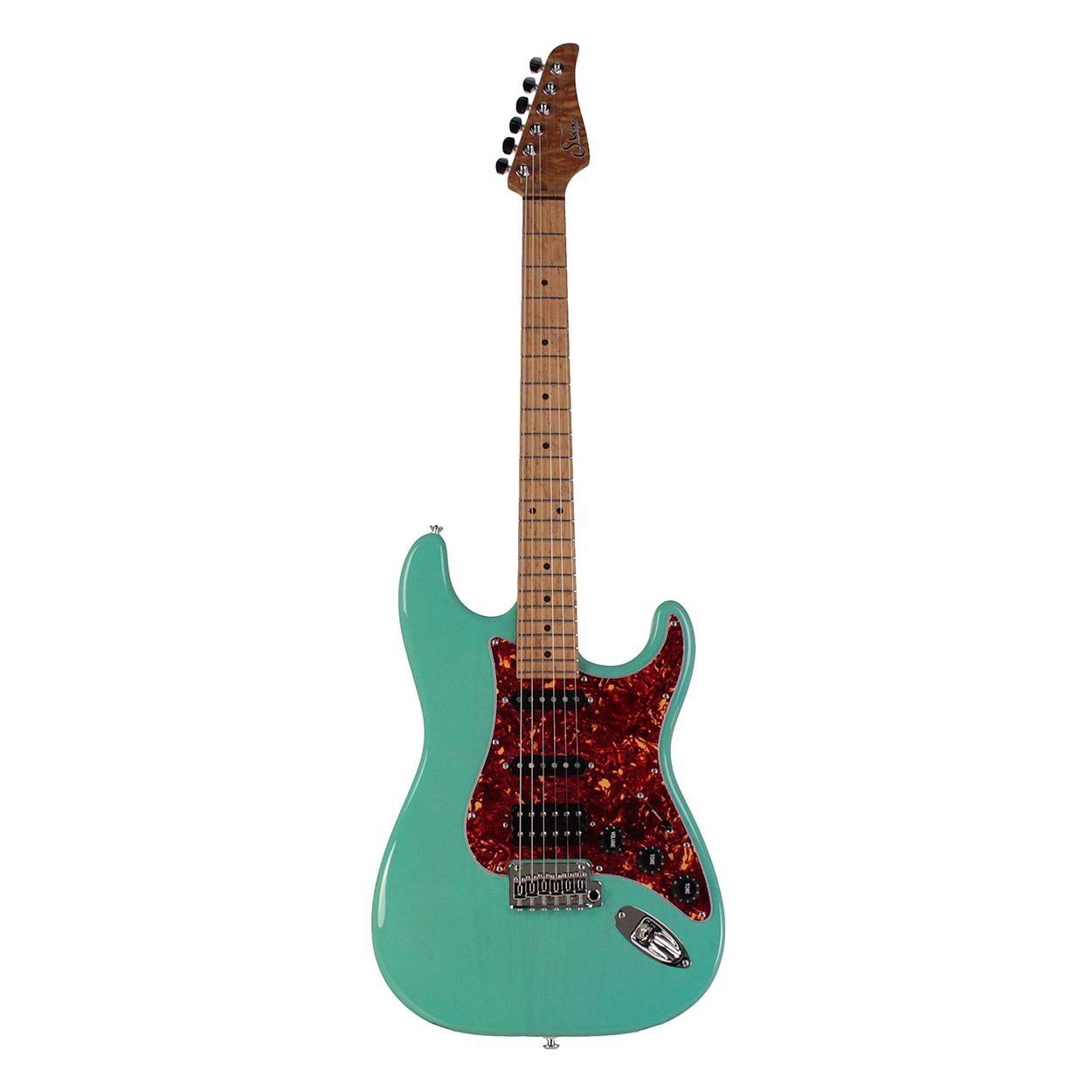 Suhr Classic S Paulownia Trans Seafoam Green Elektro Gitar