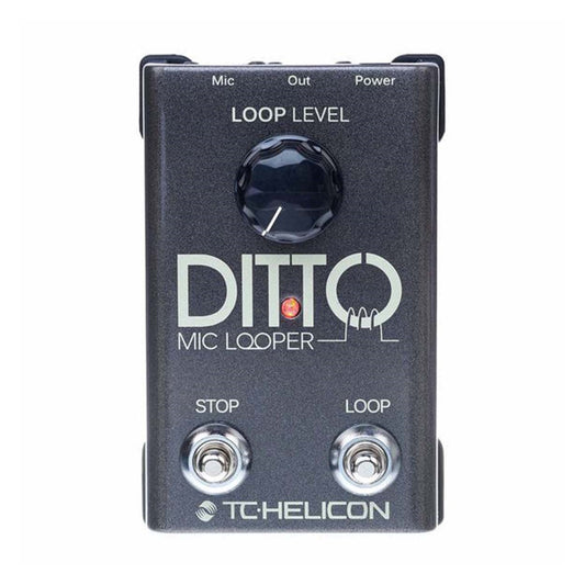 TC-Helicon Ditto Mic Looper Loop Pedalı