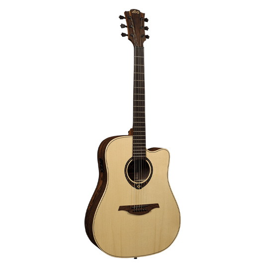 LAG GLA T270DCE Tramontane Dreadnought Cutaway Elektro Akustik Gitar