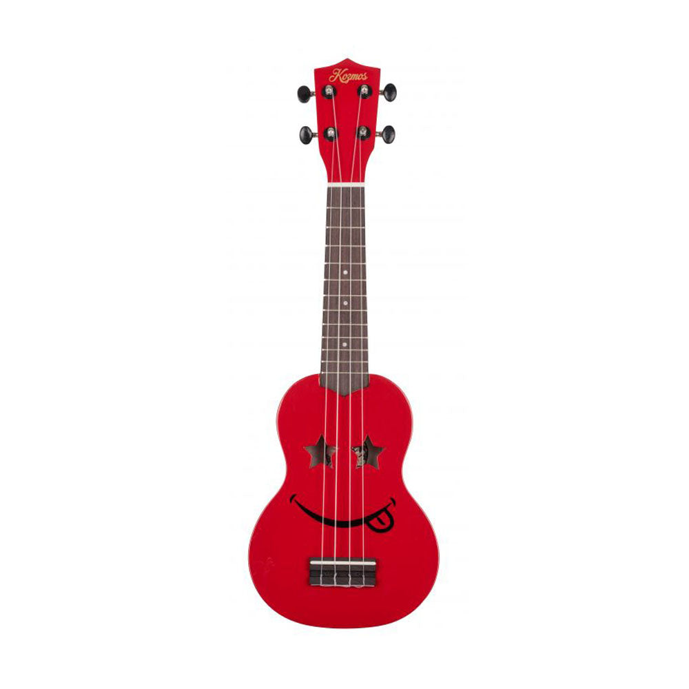 Kozmos KUK-101-RD Emoji Kırmızı Soprano Ukulele