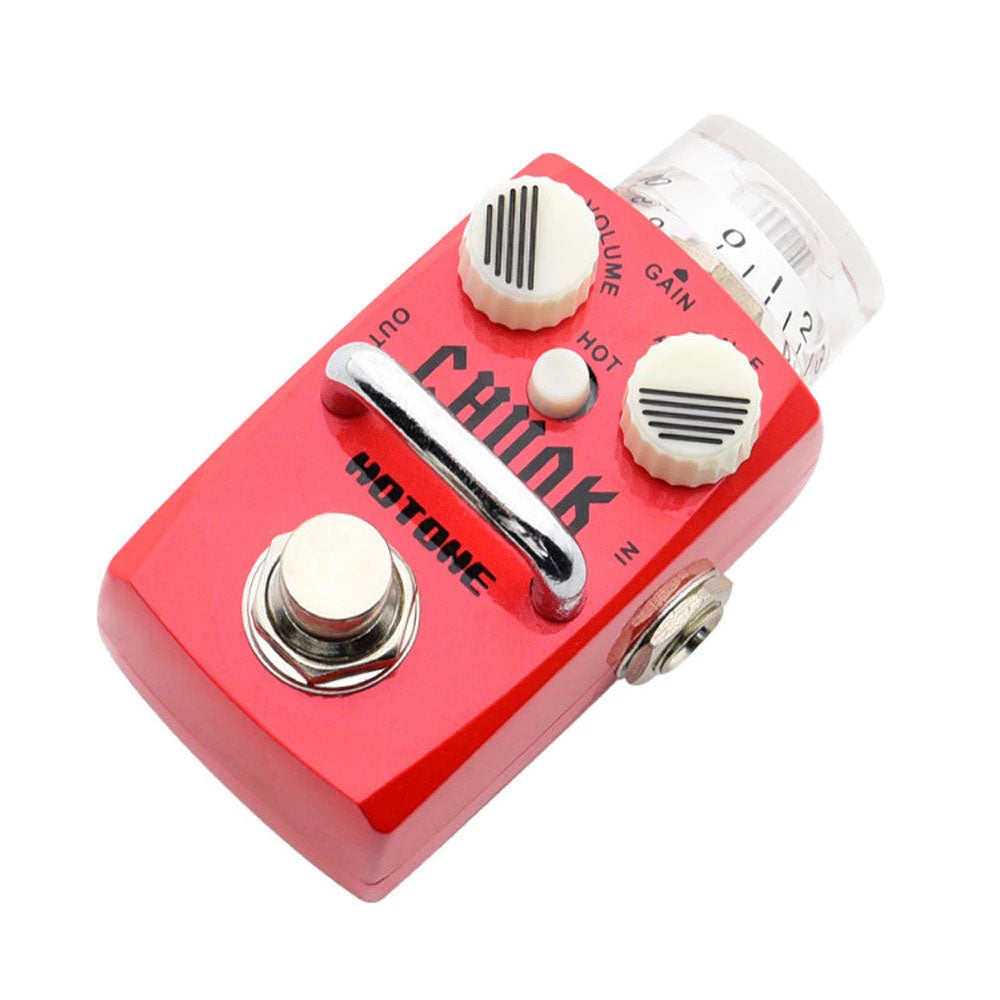 Hotone Chunk SDS-1 Single Footswitch Analog Crunch Distortion Pedal