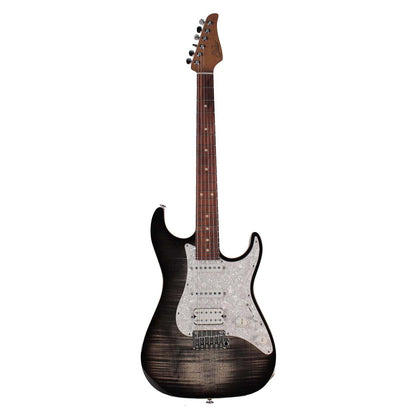 Suhr Standard Plus Trans Charcoal Burst Pau Ferro Fingerboard Hss - Elektro Gitar