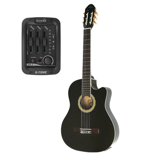 Almira MG917CE-BK Siyah Elektro Klasik Gitar