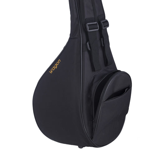 Wagon 02 Serisi Uzun Sap Bağlama Saz Çantası - Siyah