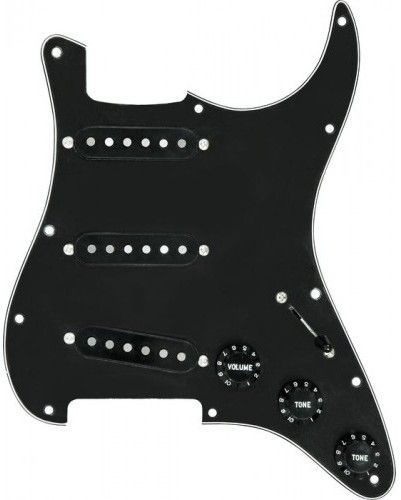 DiMarzio FG2108B Strat Pickguard - Siyah