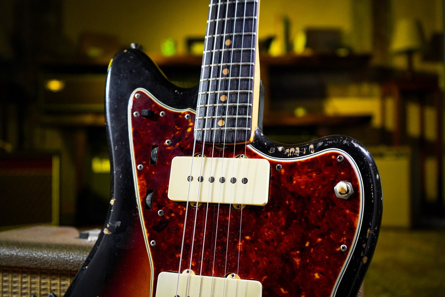 Fender Vintage 1963 Jazzmaster Elektro Gitar w/OHSC