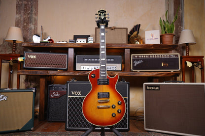 Ibanez Super 70's Japan Les Paul Custom 1977 Elektro Gitar - Chery Sunburst