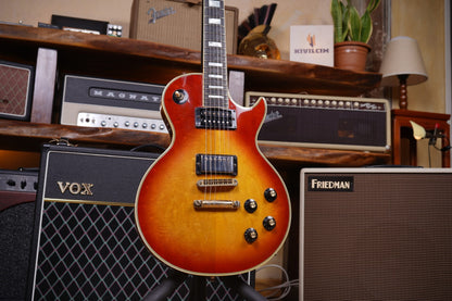 Ibanez Super 70's Japan Les Paul Custom 1977 Elektro Gitar - Chery Sunburst