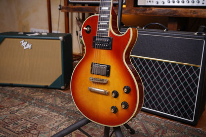 Ibanez Super 70's Japan Les Paul Custom 1977 Elektro Gitar - Chery Sunburst