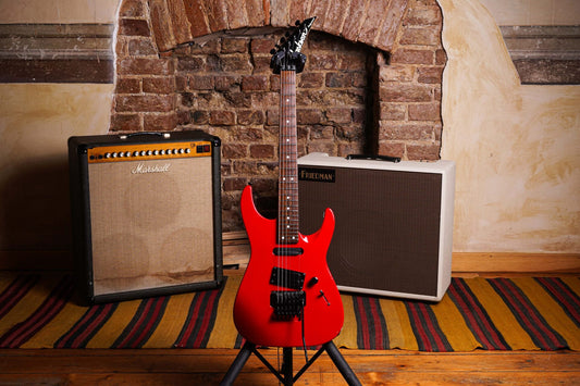 Jackson Pro Fusion 1992 Japan Elektro Gitar - Ferrari Red