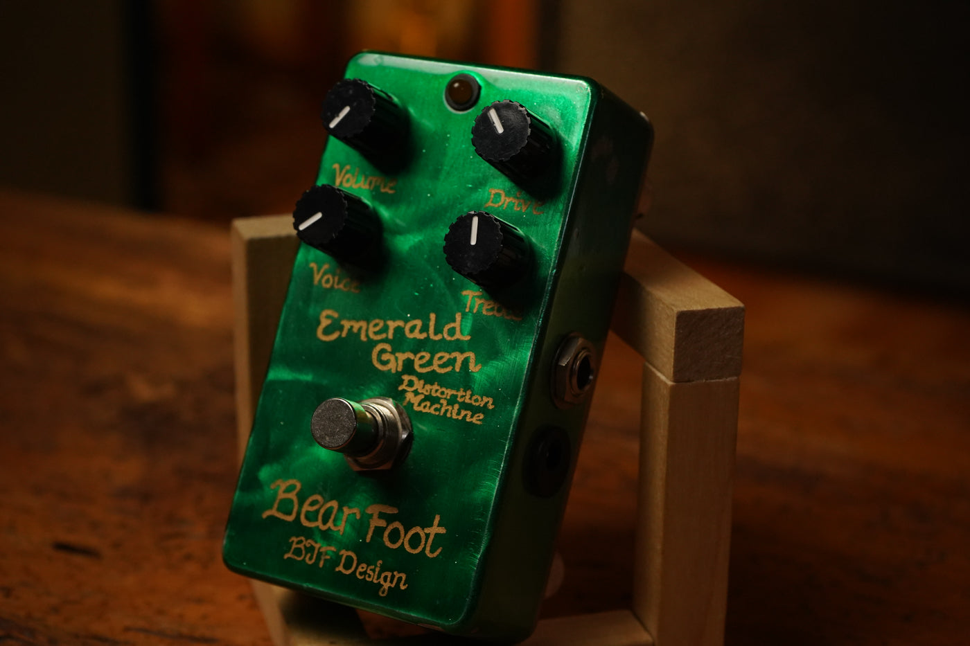 Bear Foot Emerald Green AC15 Klonu Overdrive Pedalı