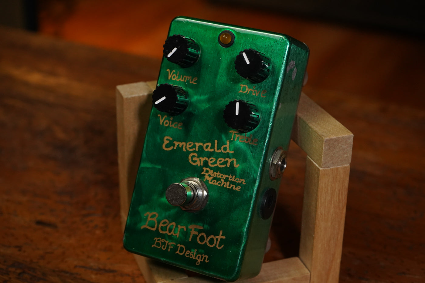 Bear Foot Emerald Green AC15 Klonu Overdrive Pedalı