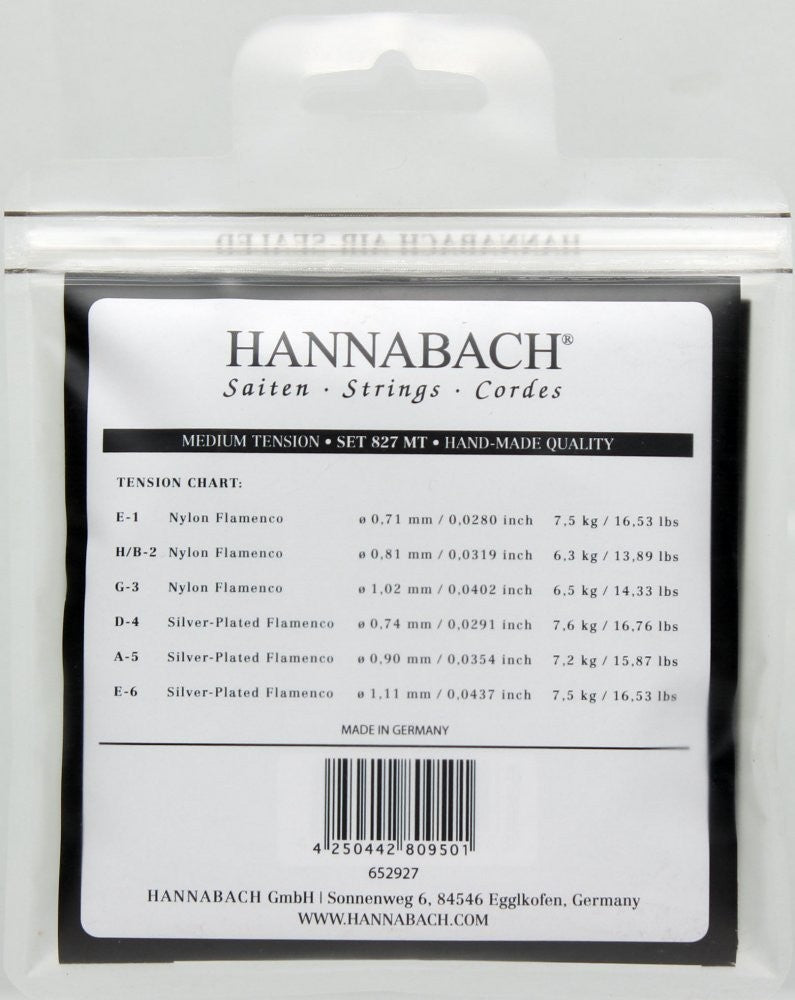Hannabach 827MT Flamenko Gitar Teli