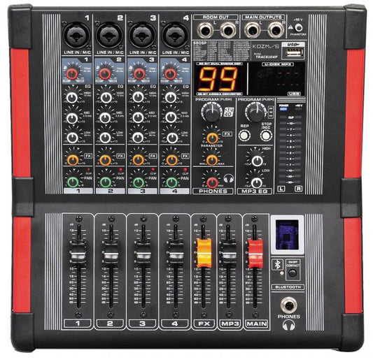 Kozmos MiniTrack-104P 2 x 250W Power Mixer