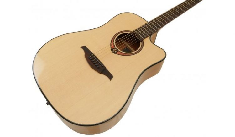 LAG GLA T88DCE Tramontane Dreadnought Akustik Gitar