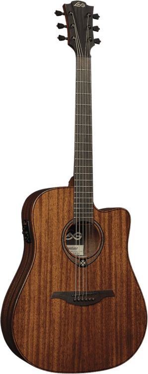 LAG GLA T98DCE Tramontane Dreadnought Elektro Akustik Gitar