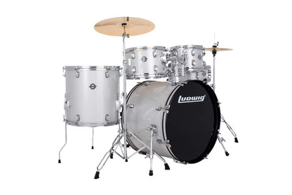 Ludwig Accent Fuse LC19015 Silver Sparkle Akustik Davul Seti