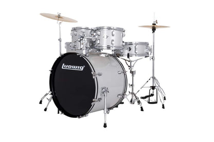 Ludwig Accent Fuse LC19015 Silver Sparkle Akustik Davul Seti