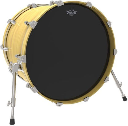 Remo P3-1018-ES- Powerstroke P3 Ebony 18" Bas Davul Derisi