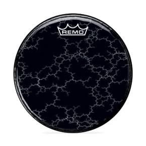 Remo PA-1020-C3- Chromeburst Black Desenli 20" Bas Davul Derisi