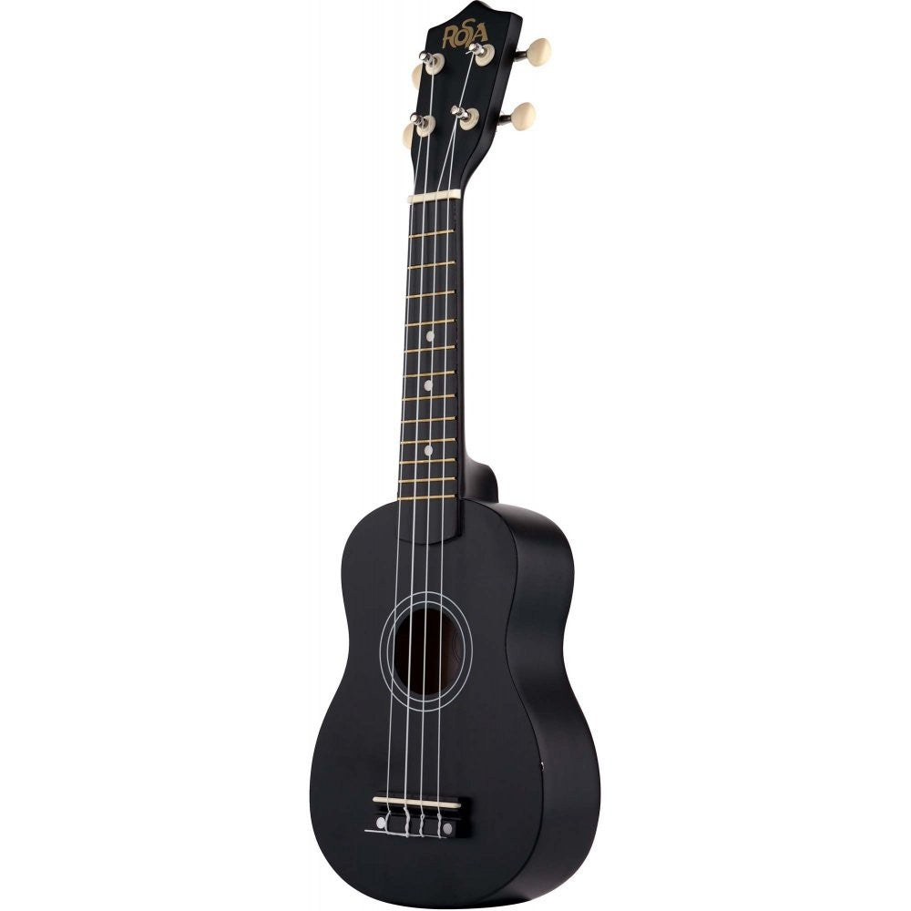 Rosa RU002-BK Siyah Soprano Ukulele