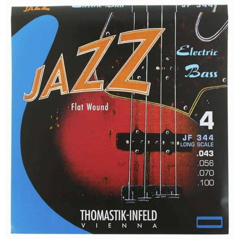 Thomastik Infield JF344 Flatwound Jazz Gitar Teli