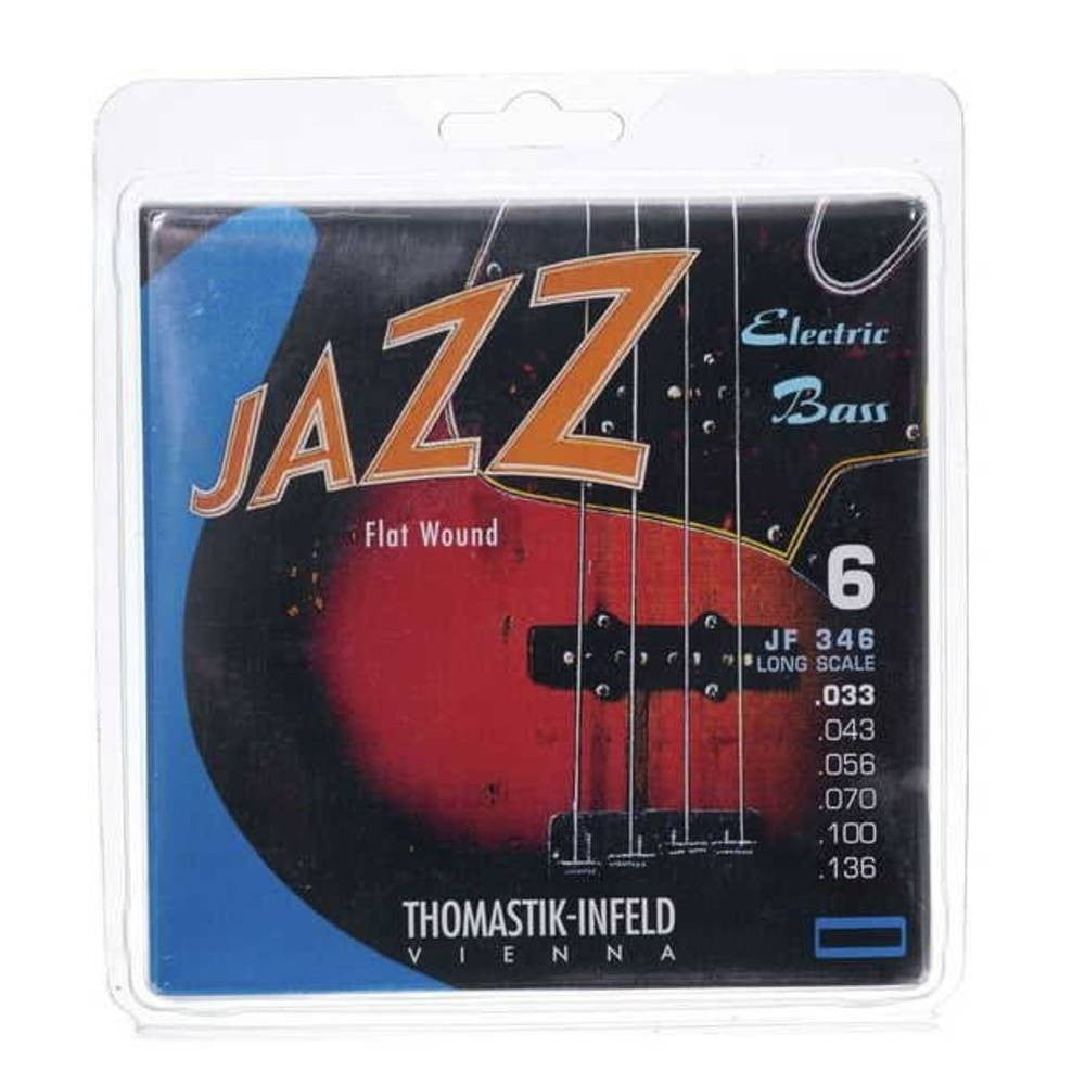 Thomastik Infield JF346 Flatwound Jazz Gitar Teli