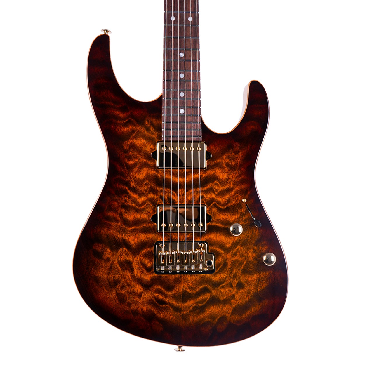 Suhr Modern Custom - Bengal Burst Elektro Gitar