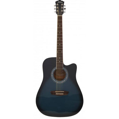 Washburn WA90CEBLB Elektro Akustik Gitar