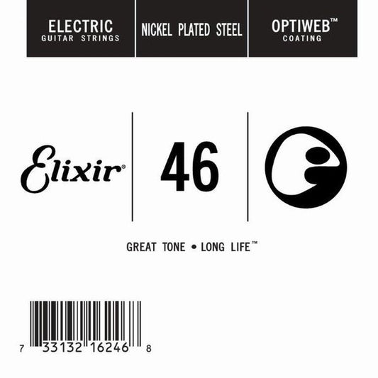 Elixir 16246 Optiweb SGL Tek Elektro Gitar Teli (46)