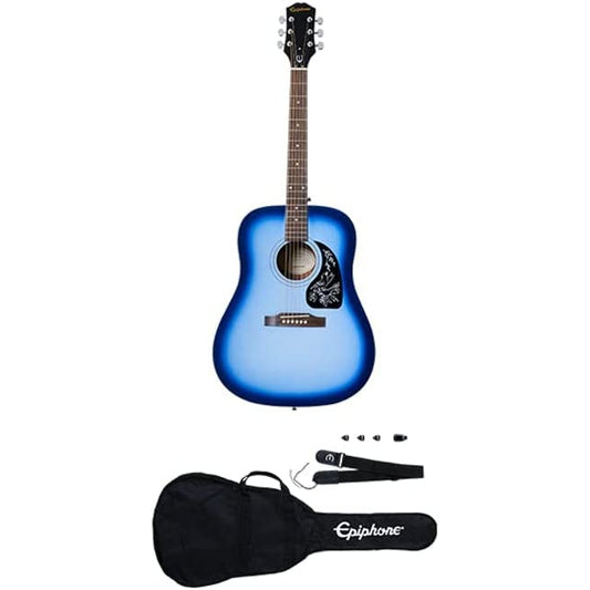 Epiphone Starling Akustik Gitar Seti - Starlight Blue