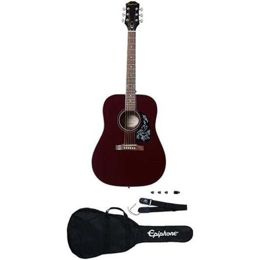 Epiphone Starling Akustik Gitar Seti - Wine Red