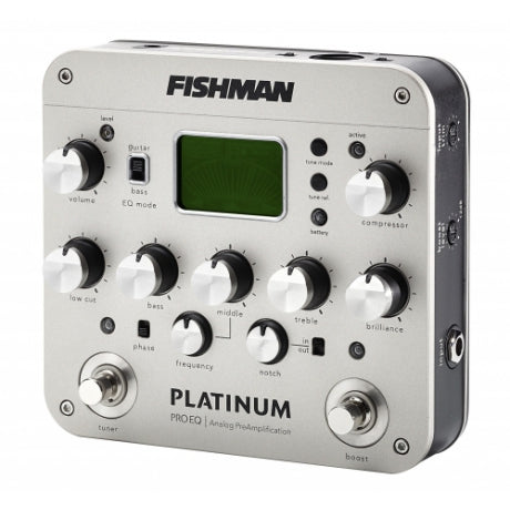 Fishman Platinum Pro EQ/DI Analog Preamp Pedalı