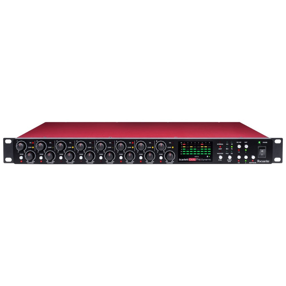 Focusrite Scarlett OctoPre Dynamic Preamp