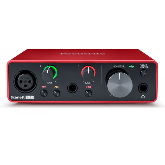 Focusrite Scarlett Solo 3th Gen Ses Kartı