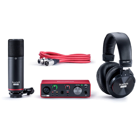 Focusrite Scarlett Solo Studio 3th Gen Kayıt Paketi