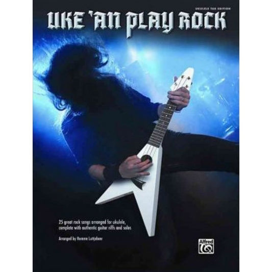 Hal Leonard Uke an Play Rock Kitap 25 Harika Rock Şarkısı