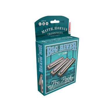 Hohner Big River Harp Mızıka Seti (Do-Sol-La Majör)