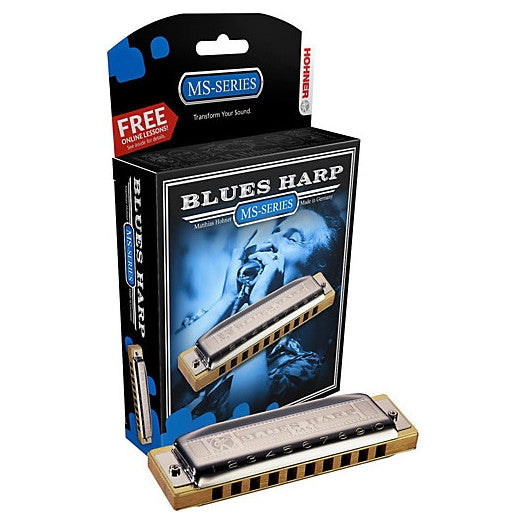 Hohner Blues Harp MS Serisi Mızıka (Fa Majör)