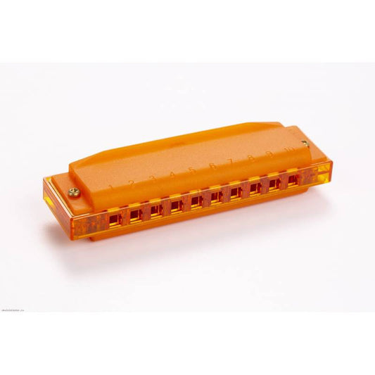 Hohner Translucent Harp Mızıka - Turuncu (Do Majör)