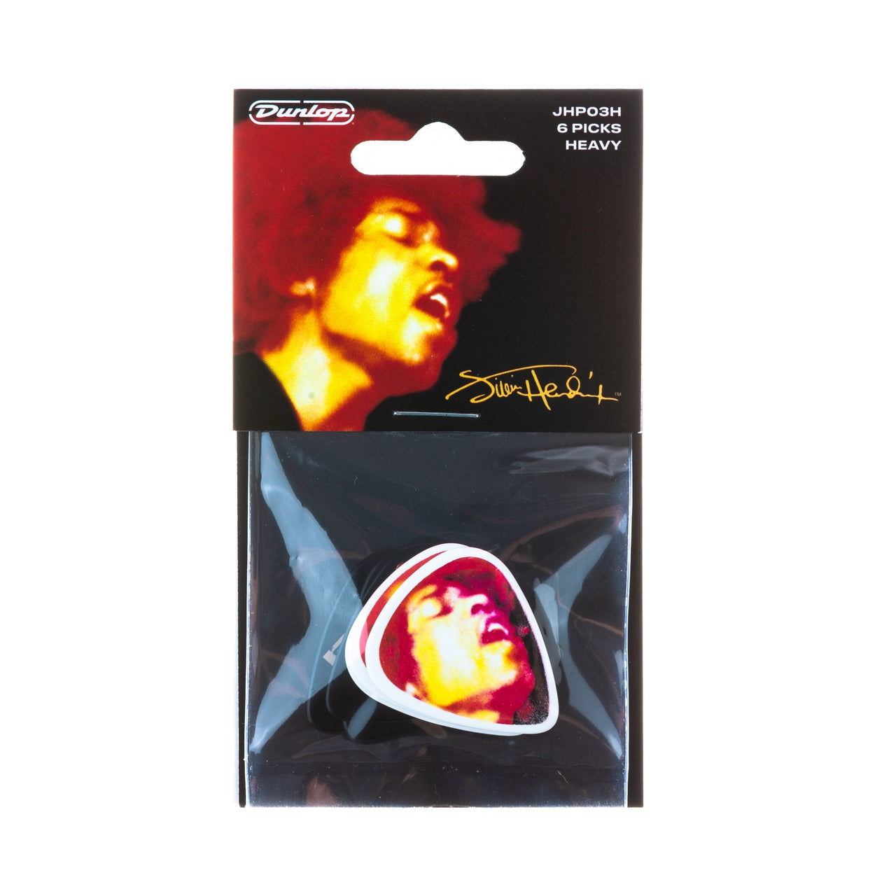 Jim Dunlop JHP03H Jimi Hendrix Electric Ladyland Pena (6'lı Paket)