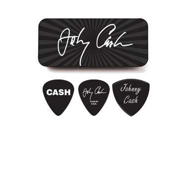 Jim Dunlop Johnny Cash Signature 6'lı Paket Pena - Medium