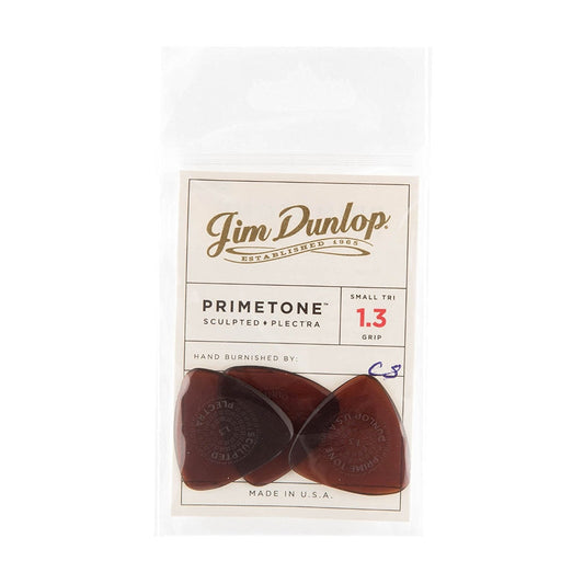 Jim Dunlop Primetone Small Triangle 3'lü Paket Pena (1.30mm)