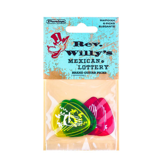 Jim Dunlop RWP01XH Rev Willy 6'lı Paket Pena (Extra-Heavy)