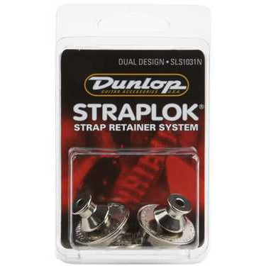 Jim Dunlop Straplok Dual Design Gitar Askı Kilidi - Nikel