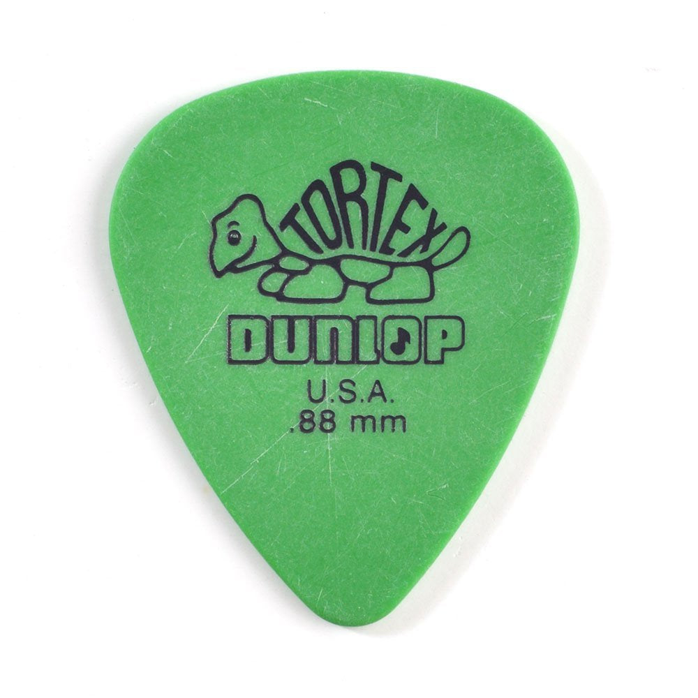 Jim Dunlop Tortex Standard Pena - Yeşil (0.88mm)