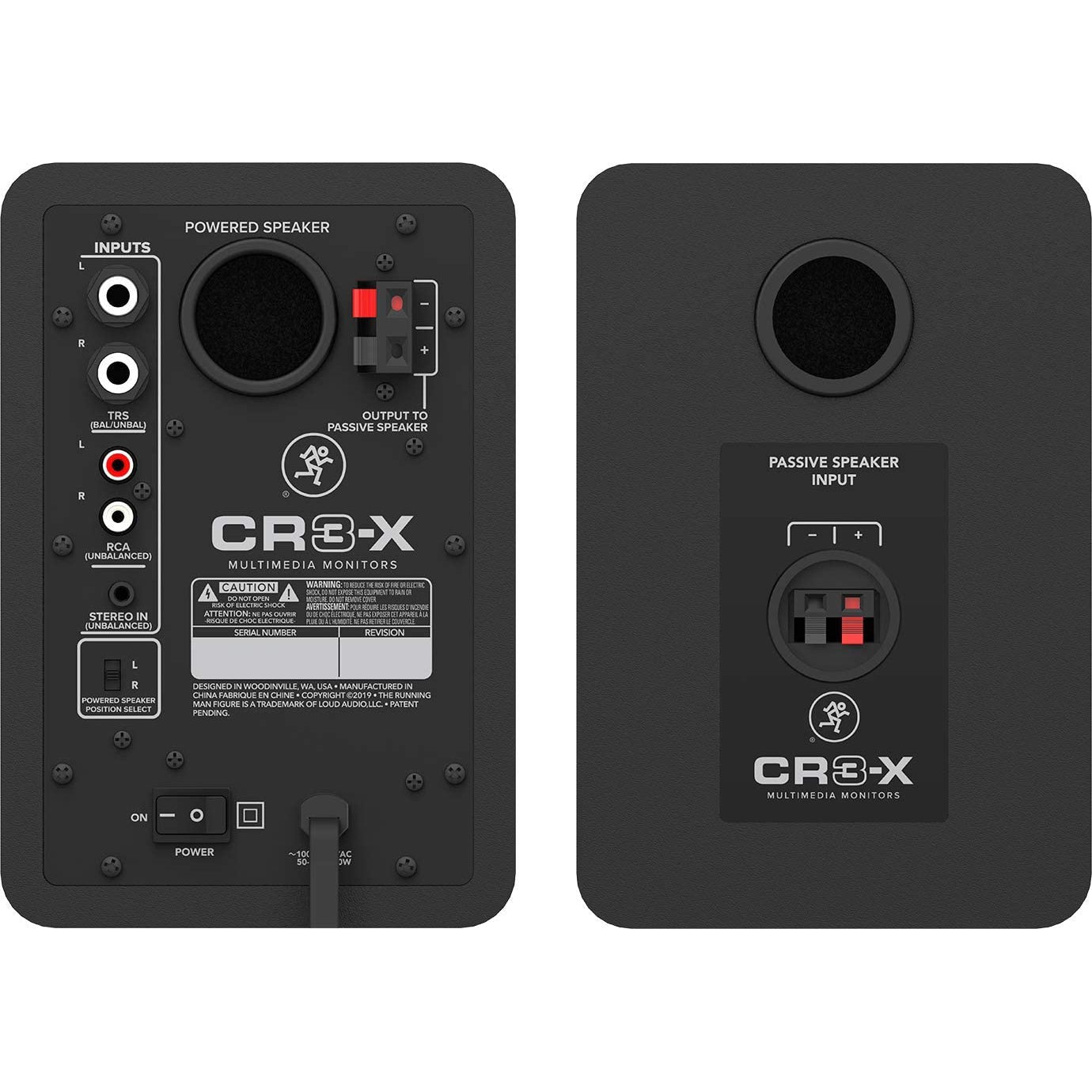 Mackie CR3-X 3" Multimedia Stüdyo Monitörü (Çift)