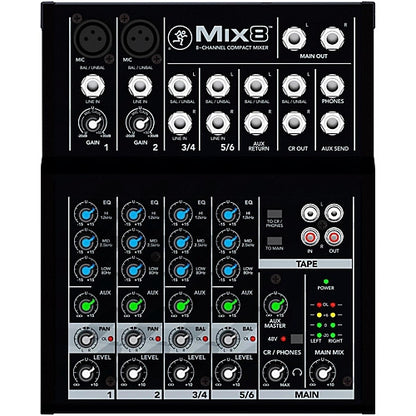 Mackie Mix8 8 Kanal Deck Mixer